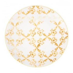 Dessert plate 22 Yellow - Image 1