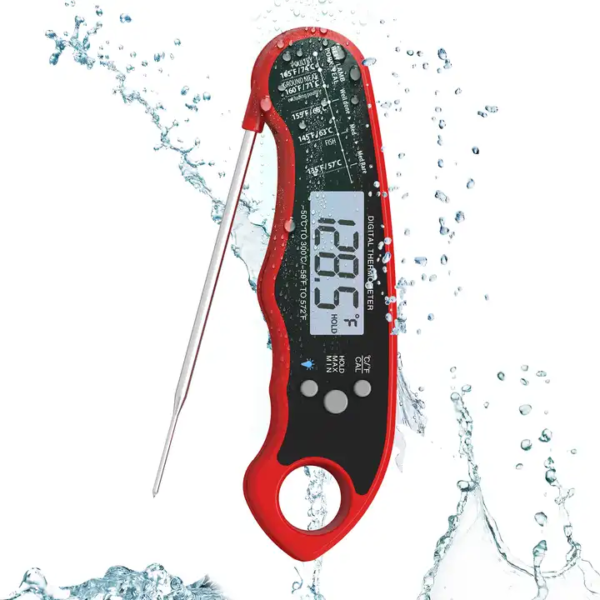 Auto-rotating Foldable Food Thermometer Water Proof 2024 Auto-rotating Foldable Food Thermometer Water Proof 2024
