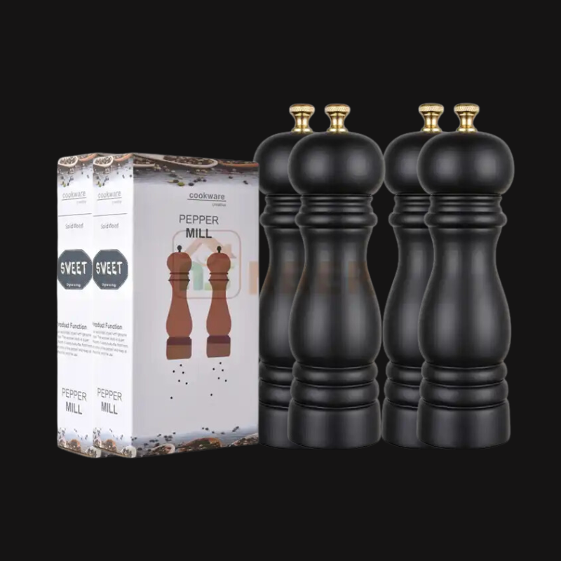 buy online Pepper Mill Grinder - 19.5 CM - BLACK