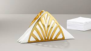 Napkin Holder Gold