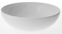 SALAD BOWL NON STACKABLE