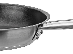 STAINLESS STEEL NON STICK FRYING PAN