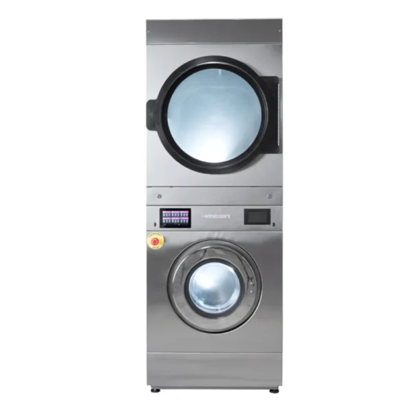Washing machine with dryer