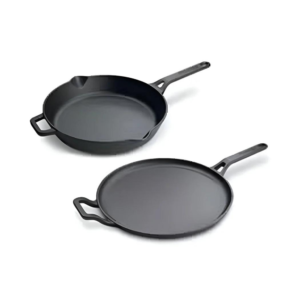 Prestige Cast Iron Black Flat Tawa, 28 cm - Image 2
