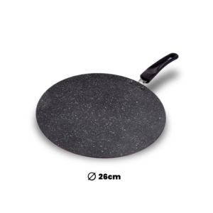 ARK Premium Marble Coated Non Stick Aluminium Chapati Tawa, 26 Cm - Image 2