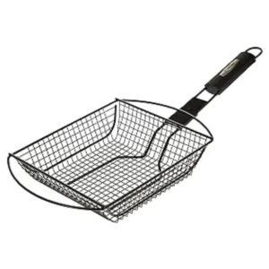 Prestige Nonstick BBQ Vegetable & Shrimp Basket (black), 620 g - Image 3