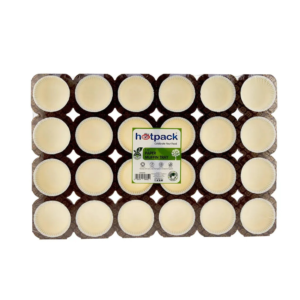 Hotpack Muffin Baking Paper Tray, 6 x 4-125 Sheets, 60 ml, 3000 PCs - Image 2