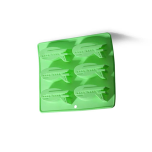 6 Cups Silicon made Plane shaped Cake Mold, 22 x 20 x 2.5 cm - Image 2