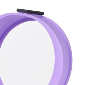 Silicon made Cake Pan Bottom of Heat Resistant Glass Separable in Purple Color, 25 x 7.5 cm - Image 2