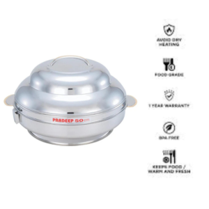 Pradeep Sparkling Jumbo Stainless Steel Hot Pot, 40 cm - Image 3
