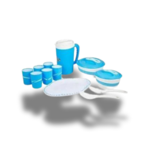 WINSOR WPZ1719-B 12 PIECES SET PALAZIO THERMO CONTAINER - BLUE COLOR - Image 3