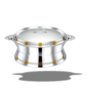 Pradeep Sabina Stainless Steel Hot Pot Gold, 2500 ml - Image 2