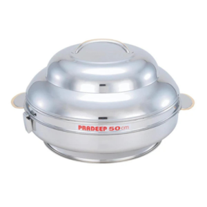 Pradeep Sparkling Jumbo Stainless Steel Hot Pot, 70 cm - Image 4