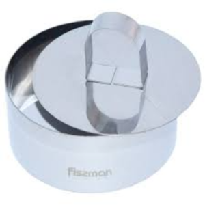 Stainless Steel Dessert Ring with Pusher, 10 x 4.5 cm - Image 5
