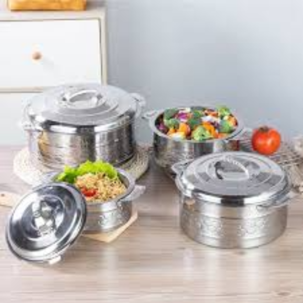 "Sleek silve" "Stainless" "Elite" "Hot Pot" "Shamma"