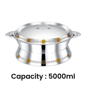 Pradeep Sabina Stainless Steel Hot Pot Gold, 5000 ml - Image 3