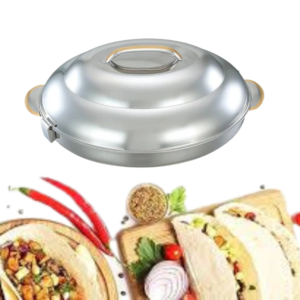 Pradeep Ellipse Stainless SteelHot Pot Goldline, 9000 ml - Image 2