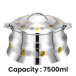 Pradeep Arah Stainless Steel Hot Pot Gold, 7500 ml - Image 4