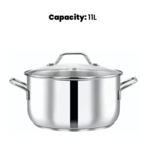 Pradeep Cookpot With Glass Lid, 11.0 Liter - Image 4