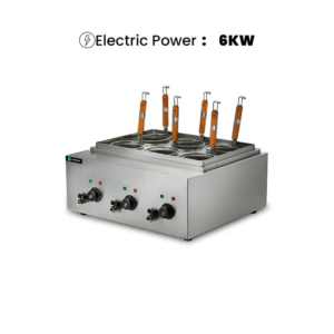 Hurakan Stainless Steel Pasta Cooker, HKN-EKT60/GP, 6KW - Image 2