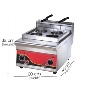 THS EPC-4A Counter Top Pasta Cooker 3.2 kW, 42 x 60 x 35 cm - Image 3
