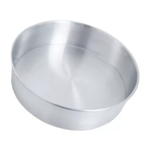 Louis Tellier Aluminum Round Plain Cake Mould 5.3 cm x 30 cm - Image 4