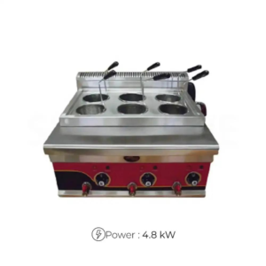 THS EPC-6A Counter Top Pasta Cooker 4.8 kW, 60 x 60 x 35 cm - Image 2