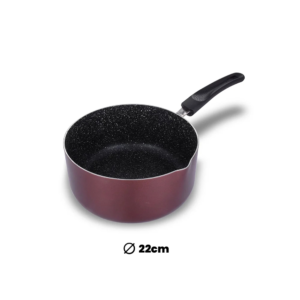"Sauce Pan" "Aluminium" "Marble Coated" "Non Stick Pan"