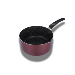 ARK Premium Marble Coated Non Stick Induction Aluminium Sauce Pan, 18 Cm - Image 2